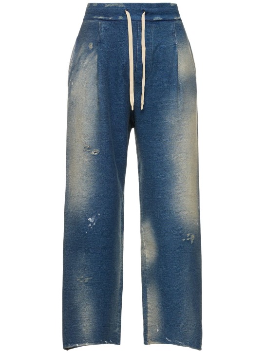 A Paper Kid: Pantalones de denim - Denim Blue - men_0 | Luisa Via Roma