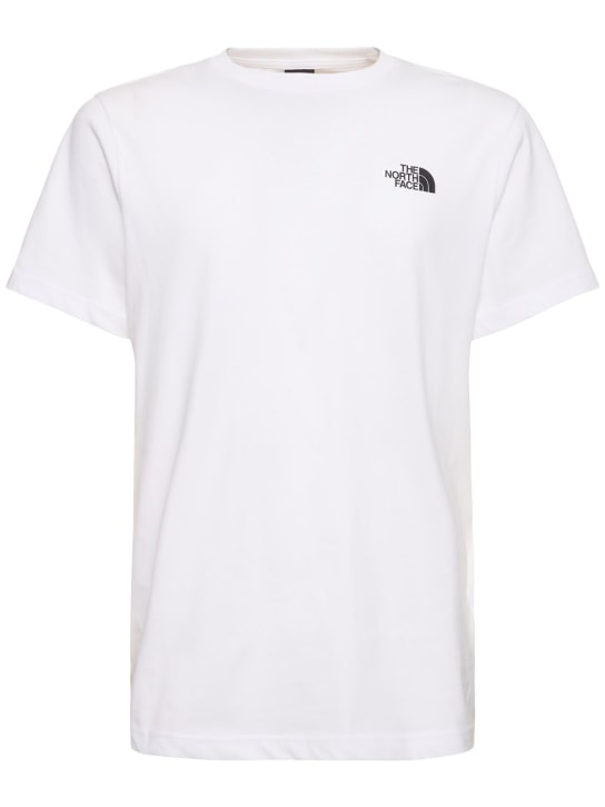 The North Face: Camiseta estampada - Tnf White - men_0 | Luisa Via Roma