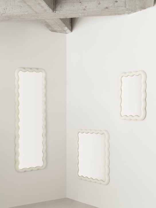 Normann Copenhagen: Illu mirror - White - ecraft_1 | Luisa Via Roma