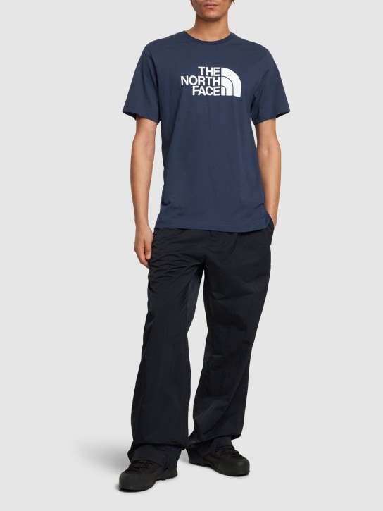 The North Face: Easy short sleeve t-shirt - Summit Navy - men_1 | Luisa Via Roma