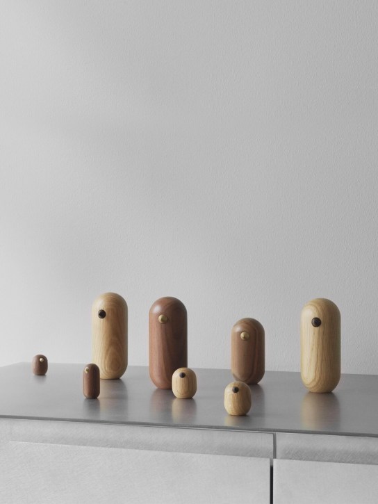 Normann Copenhagen: Little Bird 13.5cm - Marrone - ecraft_2 | Luisa Via Roma