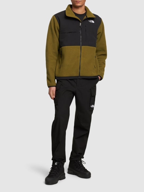 The North Face: Denali high neck jacket - Forest Olive - men_1 | Luisa Via Roma
