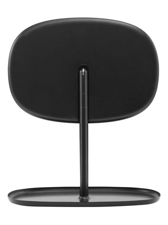 Normann Copenhagen: Flip mirror - Black - ecraft_3 | Luisa Via Roma