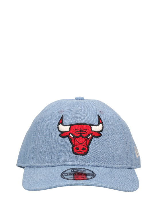 New Era: Denimkappe „Chicago Bulls 9Twenty“ - Verwaschen Denim - men_0 | Luisa Via Roma