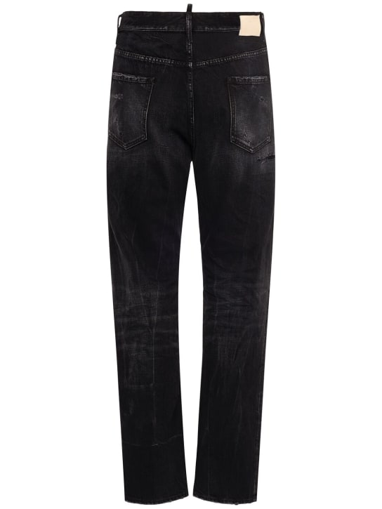 Dsquared2: Jeans aus Baumwolldenim "642" - Schwarz - men_1 | Luisa Via Roma