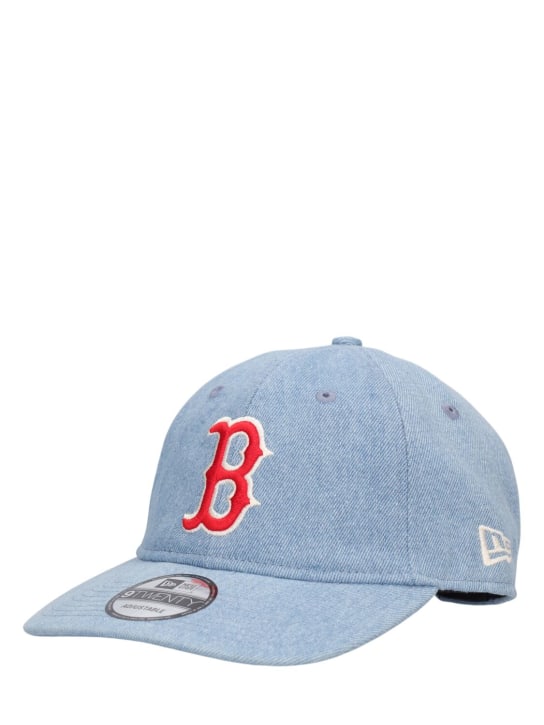 New Era: Washed denim Boston Red Sox cap - Washed Denim - men_1 | Luisa Via Roma