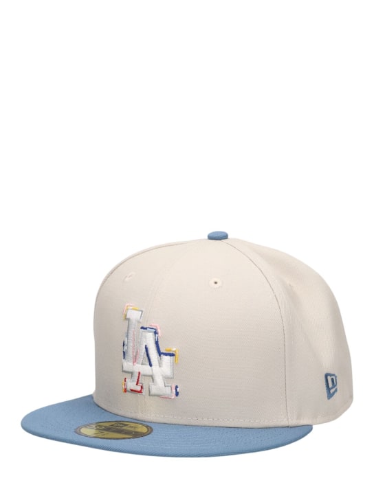 New Era: 컬러 브러시드 LA Dodgers 59Fifty 캡 - Color Brush - men_1 | Luisa Via Roma
