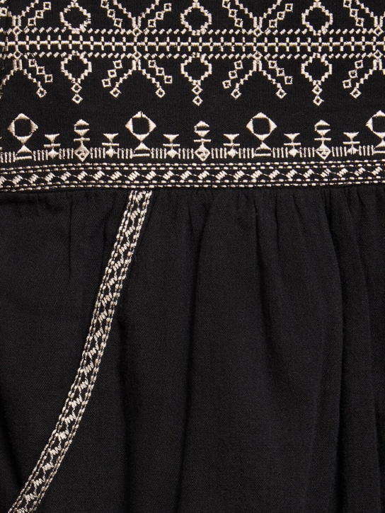Marant Etoile: Picadilia cotton mini skirt - women_3 | Luisa Via Roma