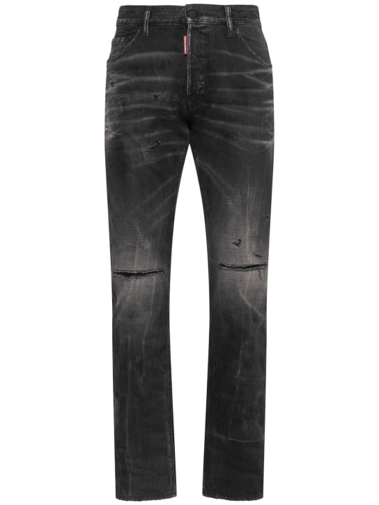 Dsquared2: Jeans aus Baumwolldenim "Cool Guy“ - Schwarz - men_0 | Luisa Via Roma