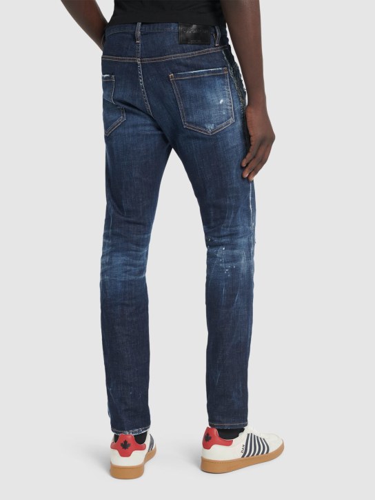Dsquared2: Jeans Cool Guy de denim de algodón - men_2 | Luisa Via Roma