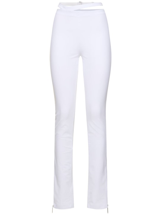 Nike: Jacquemus pants - White - women_0 | Luisa Via Roma