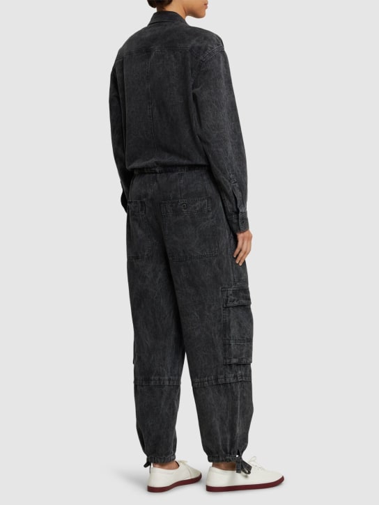 Idany long sleeve cotton jumpsuit - Marant Etoile - Women  | Luisaviaroma