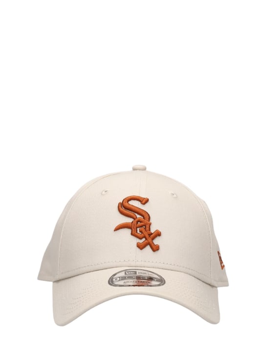 New Era: Chicago White Sox 9Forty棉质帽子 - 米黄色/棕色 - men_0 | Luisa Via Roma