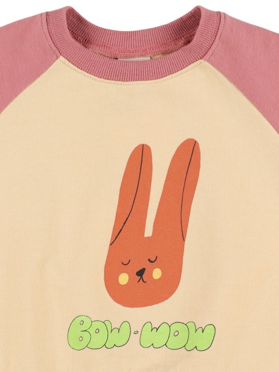 Jellymallow: Cotton jersey t-shirt & sweat shorts - Pink - kids-girls_1 | Luisa Via Roma
