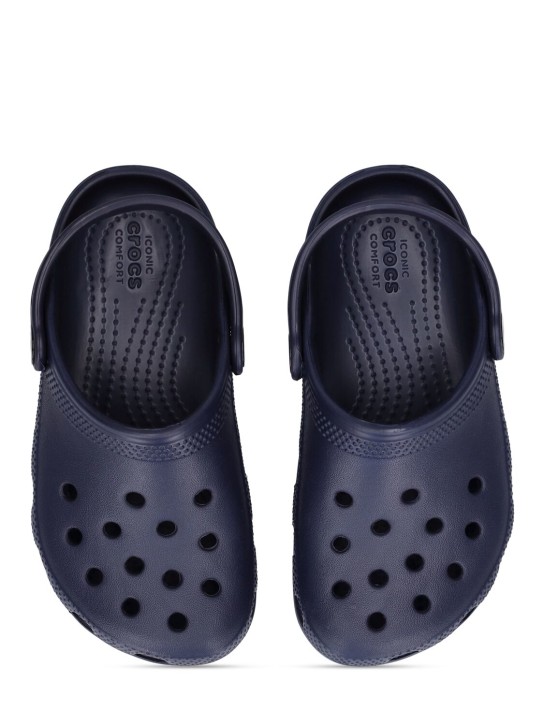 Crocs: Classic Clog橡胶凉鞋 - 海军蓝 - kids-boys_1 | Luisa Via Roma