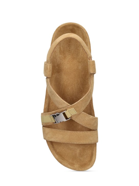 Wales Bonner: Active suede sandals - men_5 | Luisa Via Roma