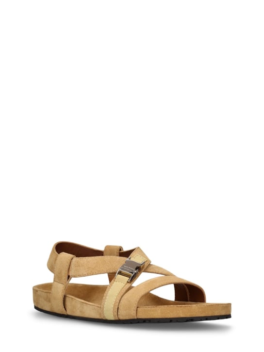 Wales Bonner: Active suede sandals - men_2 | Luisa Via Roma