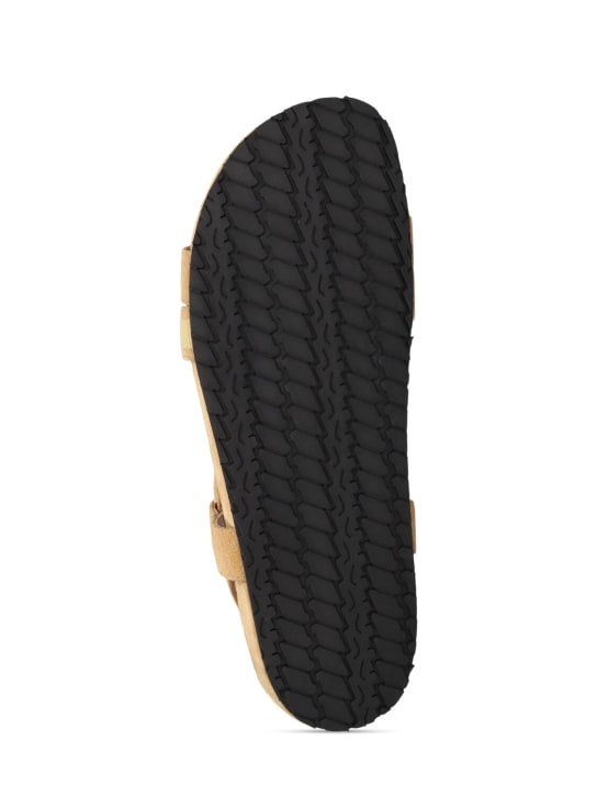 Wales Bonner: Active suede sandals - men_4 | Luisa Via Roma