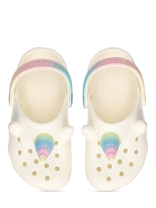 Crocs: Unicorn橡胶凉鞋 - kids-girls_1 | Luisa Via Roma