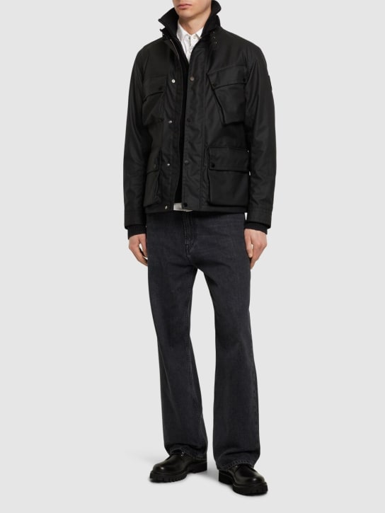 Belstaff: Jacke aus Baumwolle "Service Trailmaster" - Schwarz - men_1 | Luisa Via Roma