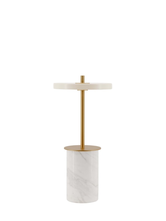 Umage: Asteria Move mini marble table lamp - White - ecraft_0 | Luisa Via Roma