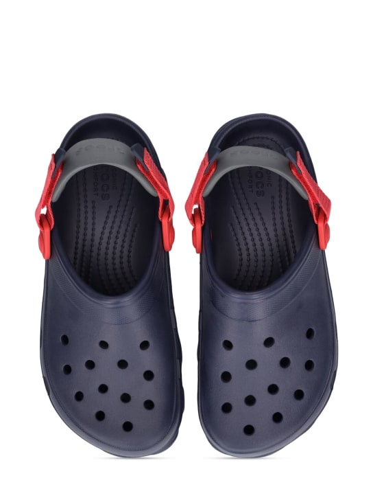 Crocs: 橡胶凉鞋 - 海军蓝 - kids-girls_1 | Luisa Via Roma