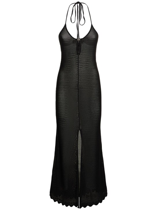 The Garment: Vestido largo de algodón - Negro - women_0 | Luisa Via Roma