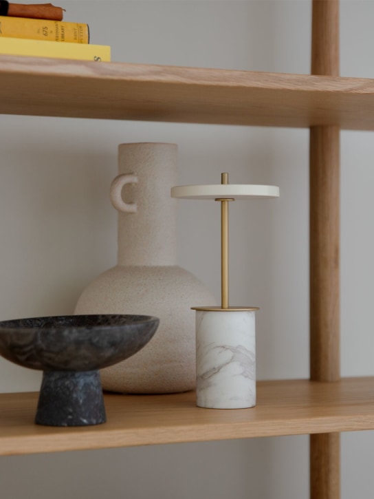 Umage: Asteria Move mini marble table lamp - White - ecraft_1 | Luisa Via Roma