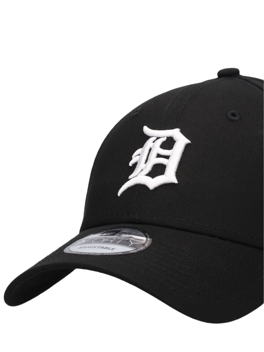 New Era: Detroit Tigers 9Forty棉质帽子 - 黑色/白色 - men_1 | Luisa Via Roma