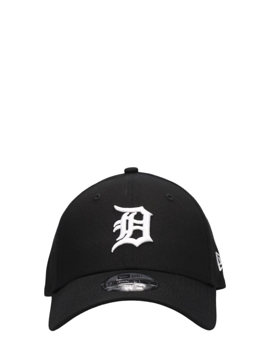 New Era: Detroit Tigers 9Forty棉质帽子 - 黑色/白色 - men_0 | Luisa Via Roma