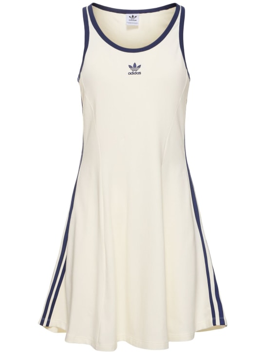 adidas Originals: Tank dress - White - women_0 | Luisa Via Roma