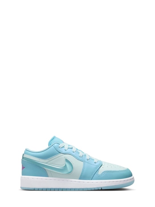Nike: Sneakers "Air Jordan 1" - Aquarius Blue - kids-boys_0 | Luisa Via Roma
