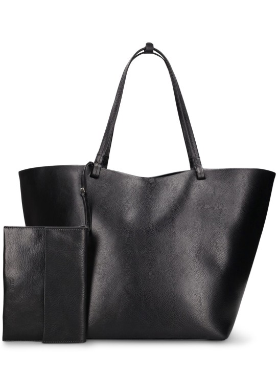 The Row: XL Park vegetable tanned leather tote - women_1 | Luisa Via Roma