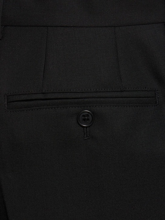 SUNFLOWER: 羊毛直筒裤 - 黑色 - men_1 | Luisa Via Roma