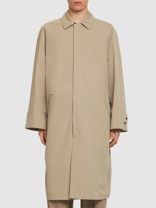 The Row: Flemming padded long coat - men_3 | Luisa Via Roma
