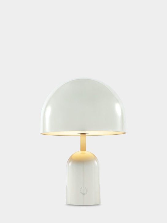 Tom Dixon: Bell portable LED lamp - Grey - ecraft_5 | Luisa Via Roma