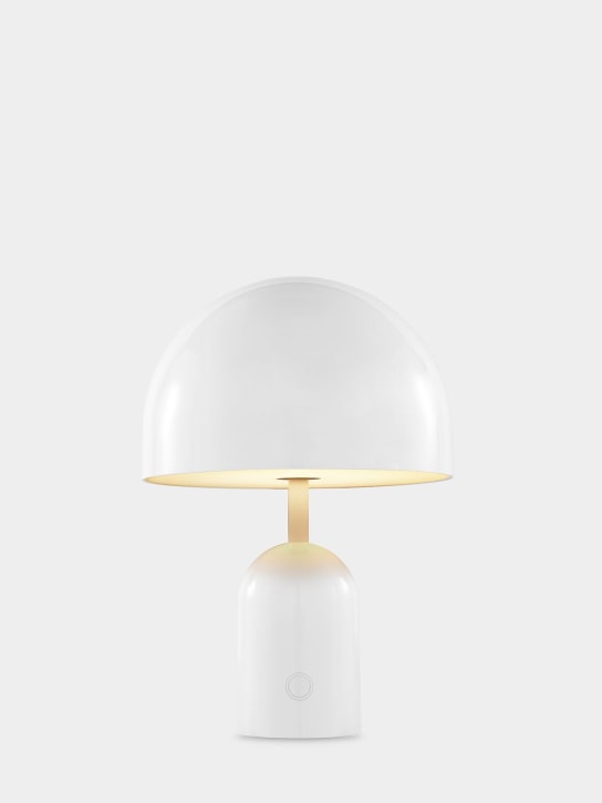Tom Dixon: Bell portable LED lamp - White - ecraft_4 | Luisa Via Roma