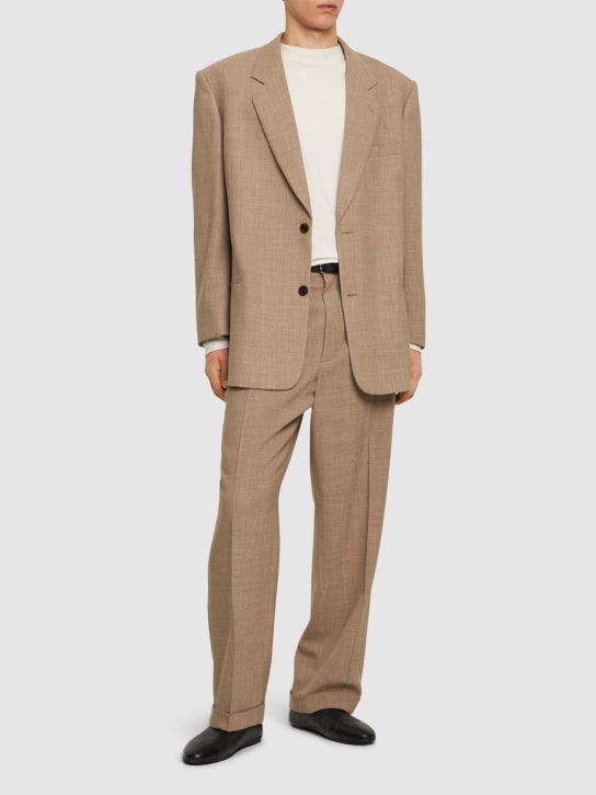 The Row: Abram single breast cotton blazer - men_1 | Luisa Via Roma