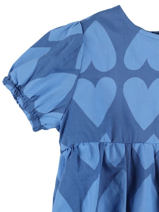 Jellymallow: Barboteuse & bonnet en coton - Bleu - kids-girls_1 | Luisa Via Roma