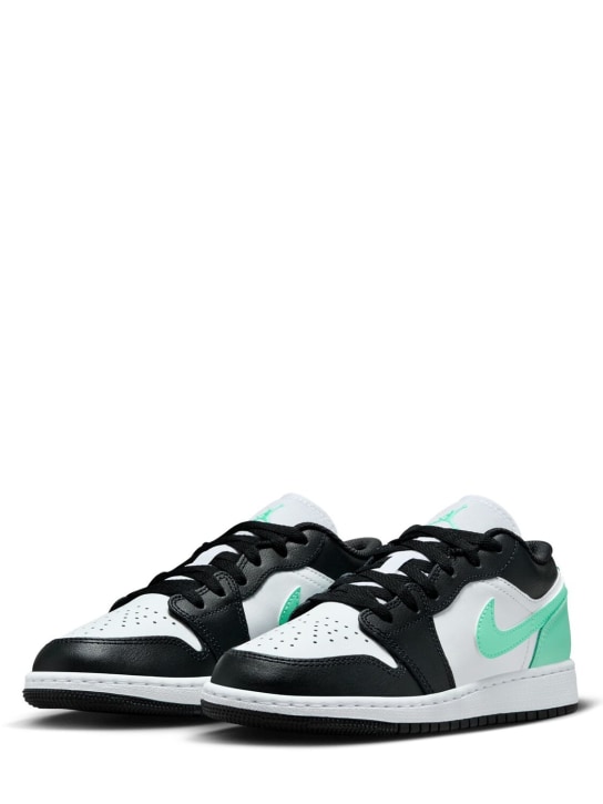 Nike: Sneakers Air Jordan 1 Low - Bianco/Nero - kids-girls_1 | Luisa Via Roma