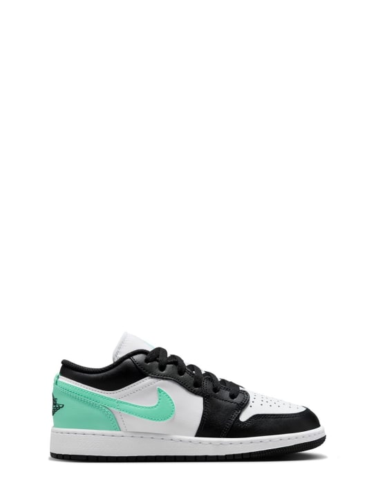 Nike: Sneakers "Air Jordan 1" - Weiß/Schwarz - kids-boys_0 | Luisa Via Roma