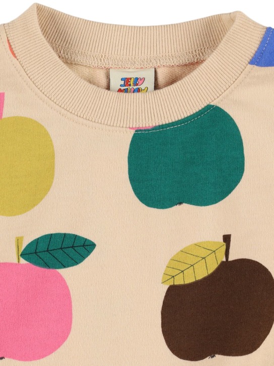 Jellymallow: Sweatshirt aus Baumwolle - Beige - kids-girls_1 | Luisa Via Roma