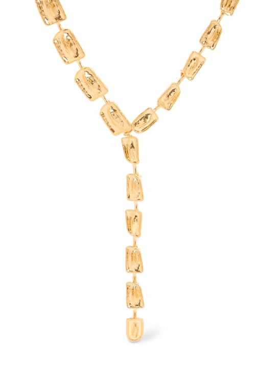 Tom Ford: Lariat long necklace - Antique Gold - women_0 | Luisa Via Roma
