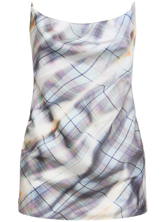 Y/PROJECT: 绸缎隐形式肩带垂褶上衣 - 多色 - women_0 | Luisa Via Roma