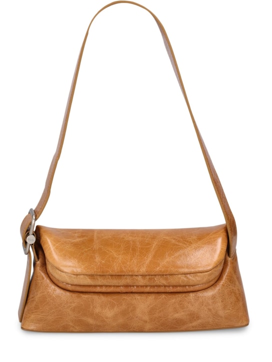 Osoi: Folder Brot leather shoulder bag - Peanut Brown - women_0 | Luisa Via Roma