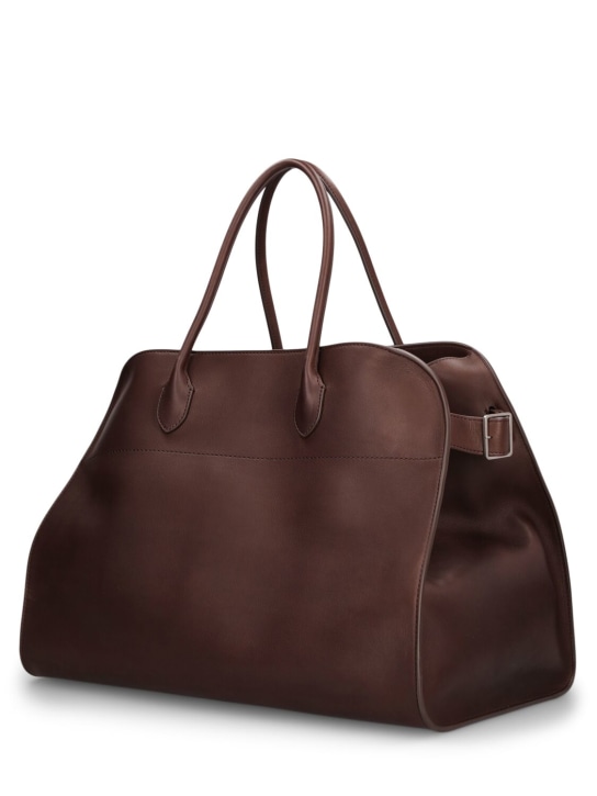 The Row: Margaux 17 leather bag - men_1 | Luisa Via Roma