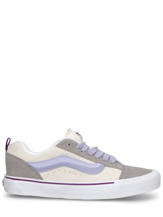 Vans: Knu Skool Sneakers - Block Purple - men_0 | Luisa Via Roma