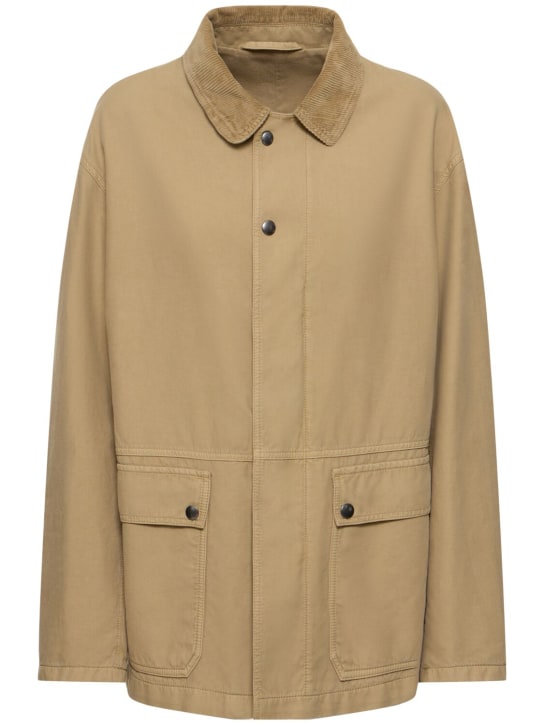 Frank gabardine jacket - The Row - Women | Luisaviaroma