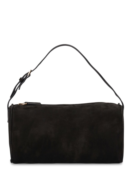 The Row: 90's suede top handle bag - women_0 | Luisa Via Roma