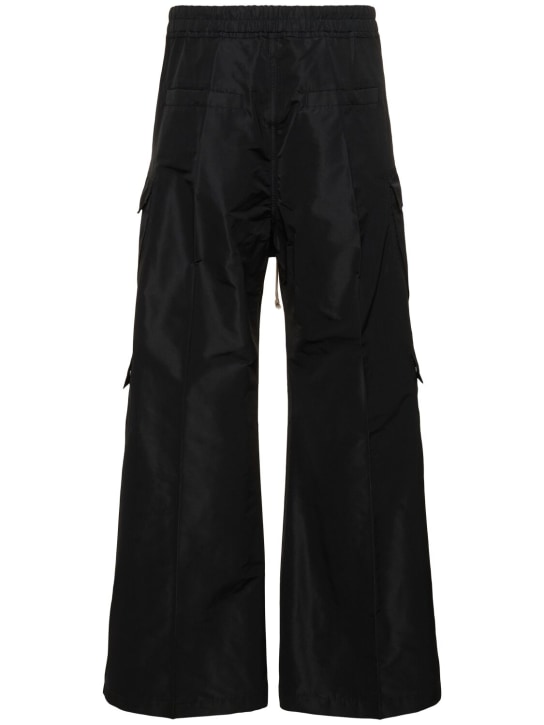 Rick Owens: Cargobelas poly pants - Black - men_4 | Luisa Via Roma